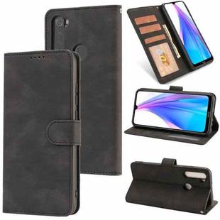 For Xiaomi Redmi Note 8T Fantasy Classic Skin-feel Calfskin Texture Magnetic Buckle Horizontal Flip PU Leather Case with Holder & Card Slot & Wallet(Black)