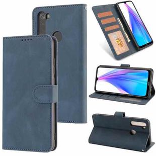 For Xiaomi Redmi Note 8T Fantasy Classic Skin-feel Calfskin Texture Magnetic Buckle Horizontal Flip PU Leather Case with Holder & Card Slot & Wallet(Blue)