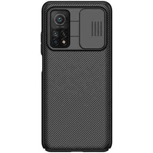 For Xiaomi 10T 5G / 10T Pro 5G / K30s NILLKIN Black Mirror Series PC Camshield Full Coverage Dust-proof Scratch Resistant Phone Case(Black)