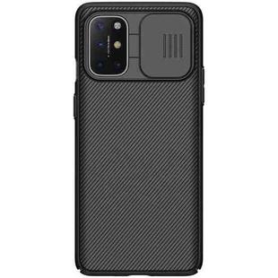 For OnePlus 8T NILLKIN Black Mirror Series PC Camshield Full Coverage Dust-proof Scratch Resistant Phone Case(Black)