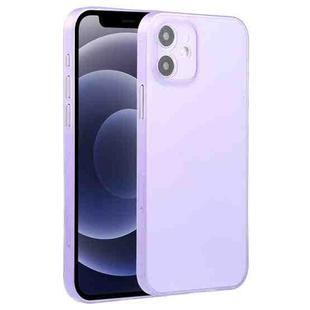 For iPhone 12 mini Camera Precision Hole PP Protective Case (Purple)