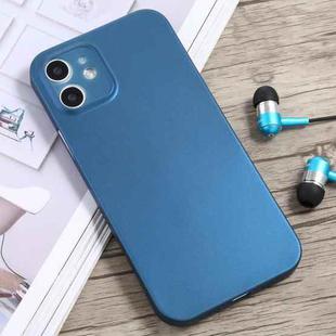 For iPhone 12 Pro Camera Precision Hole PP Protective Case(Blue)