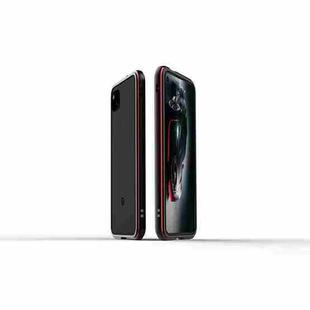 For Google Pixel 5 Aurora Series Metal Frame Protective Case(Red)