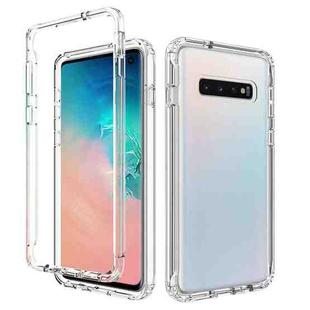 For Samsung Galaxy S10 Shockproof  High Transparency PC+TPU Candy Colors Protective Case