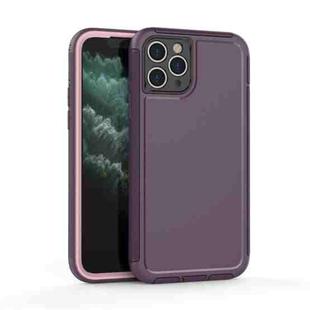 For iPhone 11 360 All-inclusive Shockproof Precise Hole PC + TPU Protective Case (Purple)