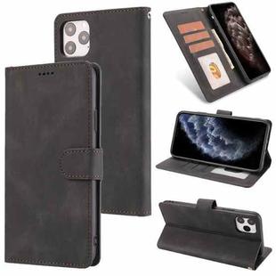 For iPhone 12 mini Fantasy Classic Skin-feel Calfskin Texture Magnetic Buckle Horizontal Flip PU Leather Case with Holder & Card Slot & Wallet (Black)