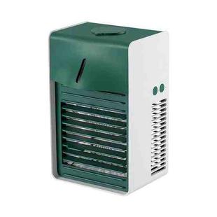 LL12 4W Three-speed Adjustable Mini Desktop Air Cooler Negative Ion Moisturizing Spray Water-cooled Fan (Green)