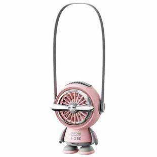 WEKOME F1B Pilot Hanging Neck Portable Mini Fan (Pink)