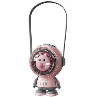 WEKOME F1A Spaceman Neck Portable Mini Fan (Pink)