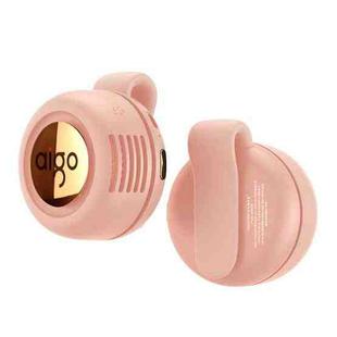 Aigo AGF-03 Small Whirlwind 60 Leaves 360 Degrees Adjustable Wind Direction Portable Desktop Fan with Silicone Clip(Pink)