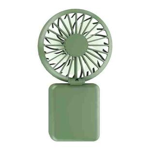 4W USB Interface 3-speed Control Rechargeable Portable Hanging Bag Handheld Fan (Green)