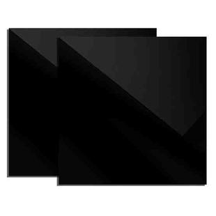 XTOOL KA020136000 2 PCS 3mm Glossy Opaque Acrylic Panel Engraving Machine Consumables, Size: 30x30cm(Black)
