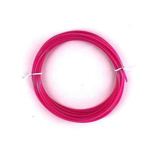 5m 1.75mm Low Temperature PCL Cable 3D Printing Pen Consumables(Fluorescent Rose Red)