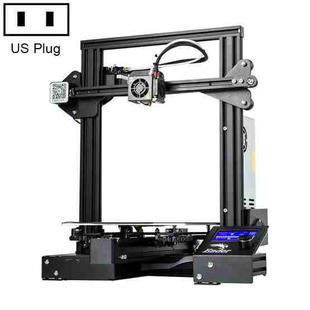 CREALITY Ender-3 Pro Simple Leveling Magnetic Removable Platform Sticker DIY 3D Printer, Print Size : 22 x 22 x 25cm, US Plug