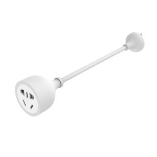 Original Xiaomi Mijia Smart Home Electronic Power Strip Socket Extension Cable, Cable Length: 4.8m, AU Plug(White)
