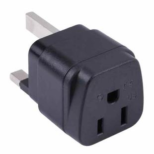 Portable Three-hole US to UK Plug Socket Power Adapter with Fuse