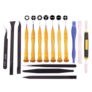SW-1090-7 16 in 1 Professional Multi-purpose Repair Tool Set with Carrying Bag for iPhone, Samsung, Xiaomi and More Phones
