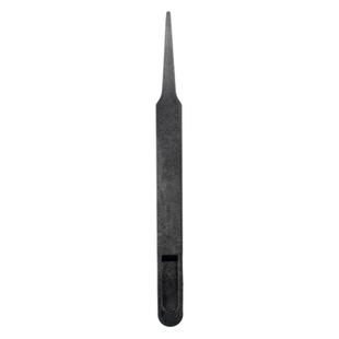 JF-S11 Anti-static Carbon Fiber Straight Tip Tweezers(Black)