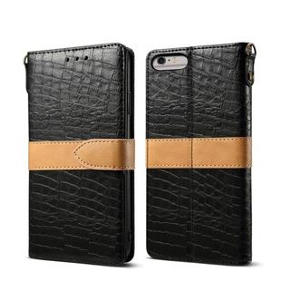 Leather Protective Case For iPhone 6 Plus & 6s Plus(Black)