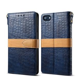 Leather Protective Case For iPhone SE 2020 & 8 & 7(Blue)