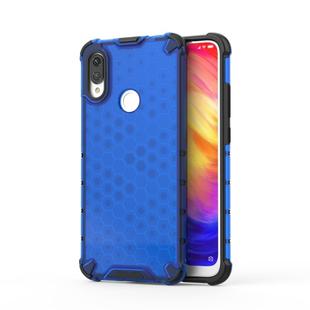 Shockproof Honeycomb PC +TPU protective For Redmi Note 7(Blue)