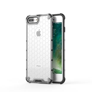 Shockproof Honeycomb PC+TPU Protective Case For iPhone 6 Plus & 6s Plus(White)