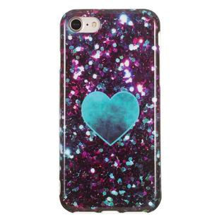 TPU Protective Case For iPhone SE 2020 & 8 & 7(Green Heart)