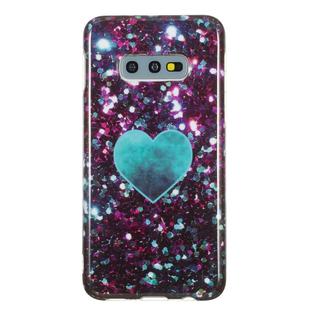 TPU Protective Case For Galaxy S10e(Green Heart)