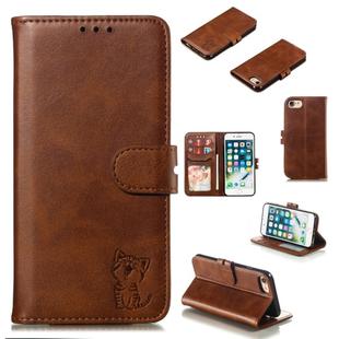 Leather Protective Case For iPhone 6 & 6s(Brown)