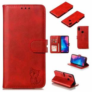 Leather Protective Case For Redmi Note 7(Red)