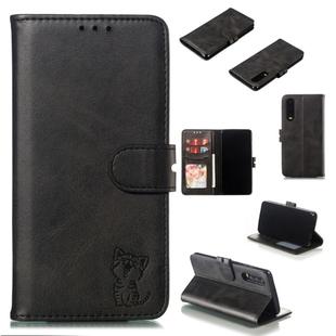 Leather Protective Case For Huawei P30(Black)