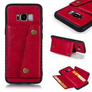 Leather Protective Case For Galaxy S8(Red)