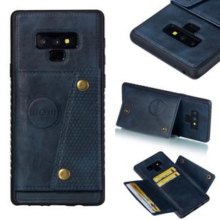 Leather Protective Case For Galaxy Note9(Blue)
