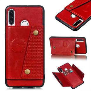 Leather Protective Case For Huawei P30 Lite(Red)