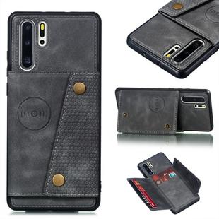 Leather Protective Case For Huawei P30 Pro(Gray)