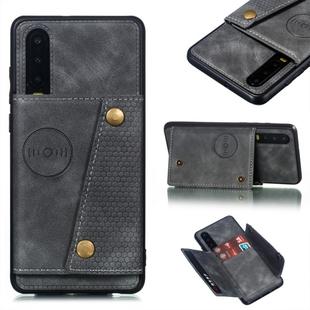 Leather Protective Case For Huawei P30(Gray)