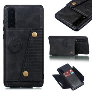 Leather Protective Case For Huawei P30(Black)