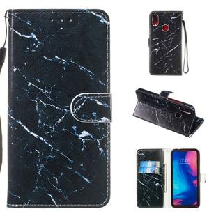Leather Protective Case For Redmi Note 7(Black Marble)