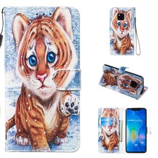 Leather Protective Case For Huawei Mate 20 Pro(Tiger)