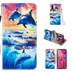 Leather Protective Case For Huawei P30(Dolphin)