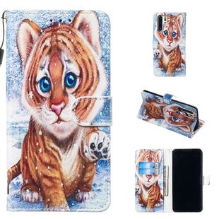 Leather Protective Case For Huawei P30 Pro(Tiger)