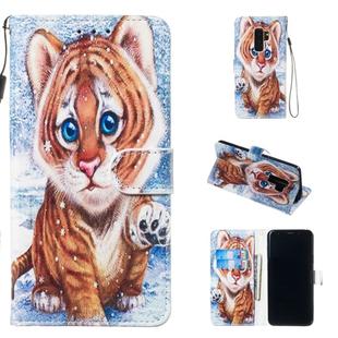 Leather Protective Case for Galaxy S9 Plus(Tiger)