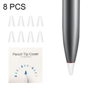 8 PCS Non-slip Mute Wear-resistant Nib Cover for M-pencil Lite (White)