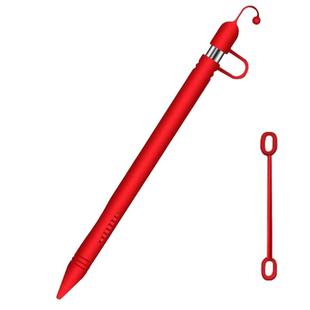 Apple Pen Cover Anti-lost Protective Cover for Apple Pencil (Red)
