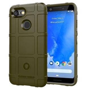 Full Coverage Shockproof TPU Case for Google Pixel 3(Green)