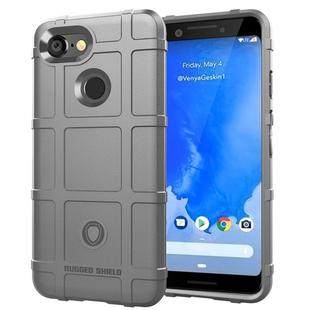 Full Coverage Shockproof TPU Case for Google Pixel 3(Grey)