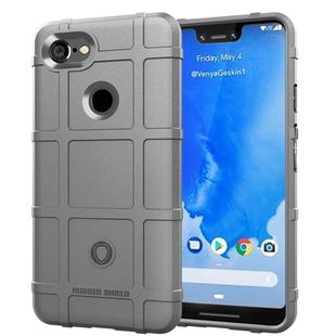 Full Coverage Shockproof TPU Case for Google Pixel 3 XL(Grey)