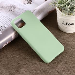 Solid Color Liquid Silicone Shockproof Full Coverage Case for Google Pixel 4 (Green)