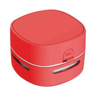 3W Hardcover Battery Style Portable Handheld Wireless Mini Desktop Vacuum Cleaner(Red)