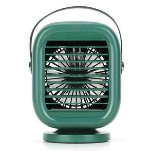 LLD-S02 Mini Portable Rotating Water Cooling Electric Fan (Green)